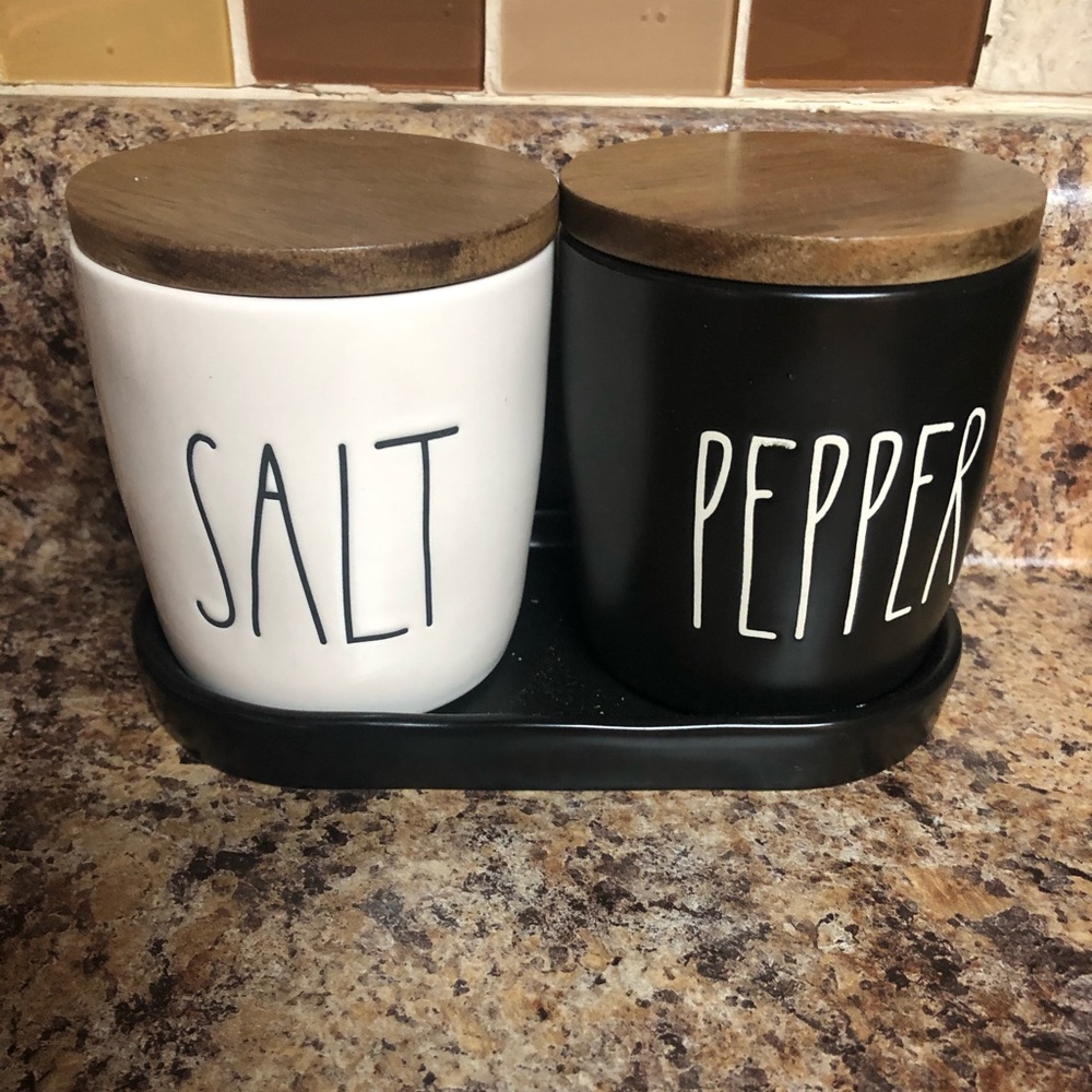 Rae Dunn Salt and Pepper Cellars